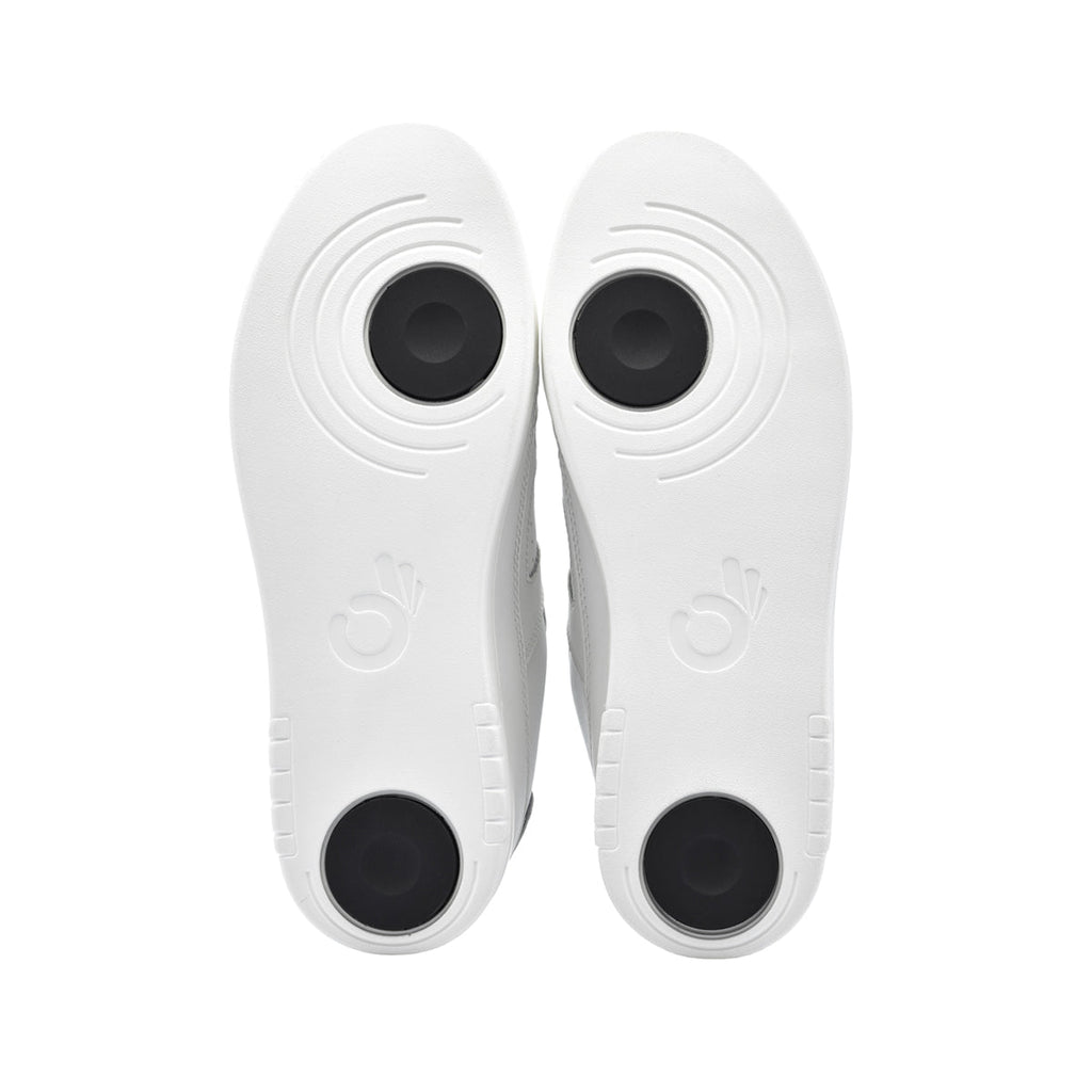 White Low Leather suola