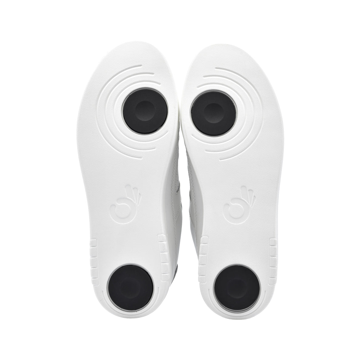 White Low Leather suola