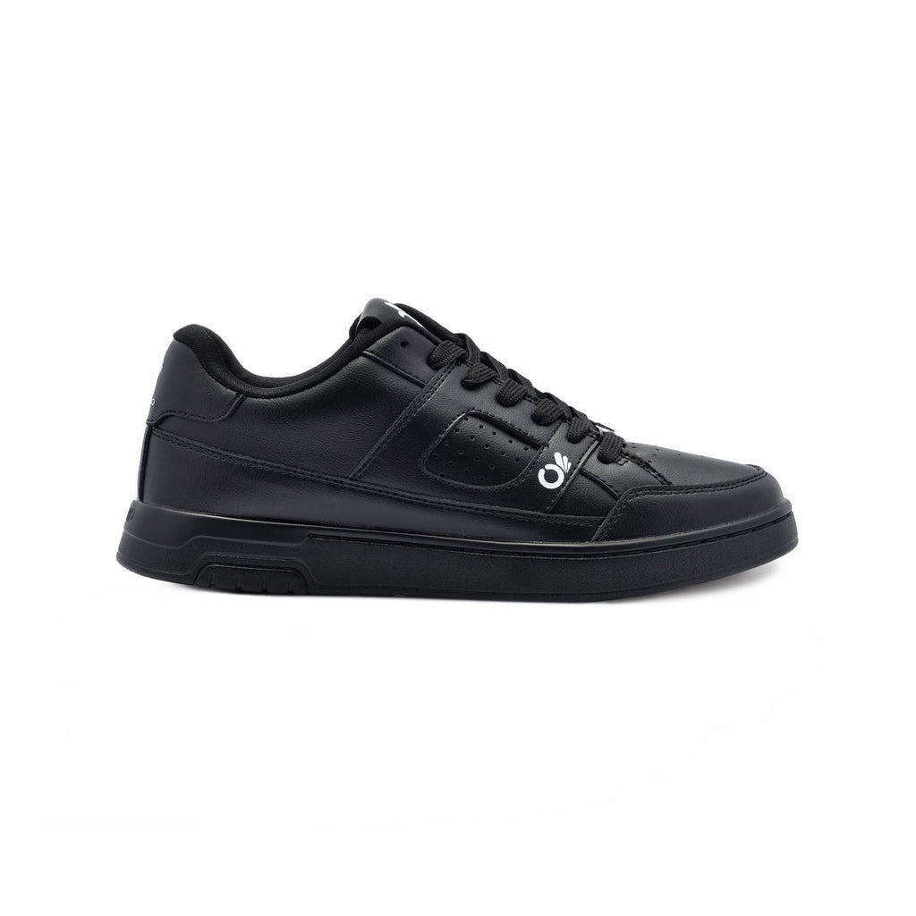 Black Low Leather dettaglio
