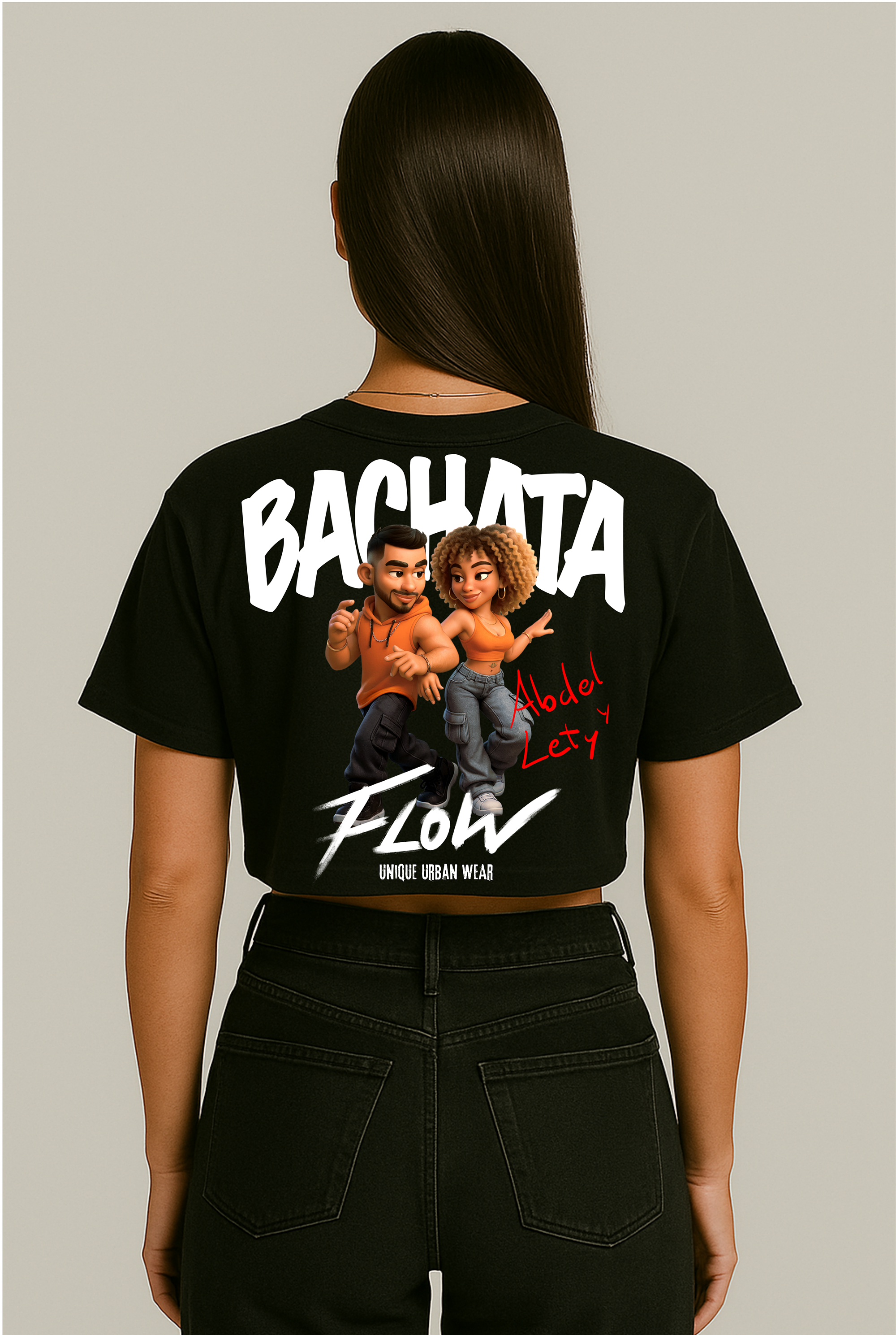 T-shirt Crop - Abdel y Lety