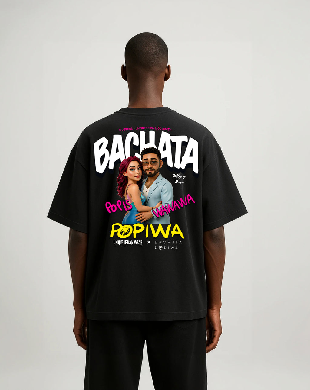 T-shirt Willy y Noura - Bachata Popiwa