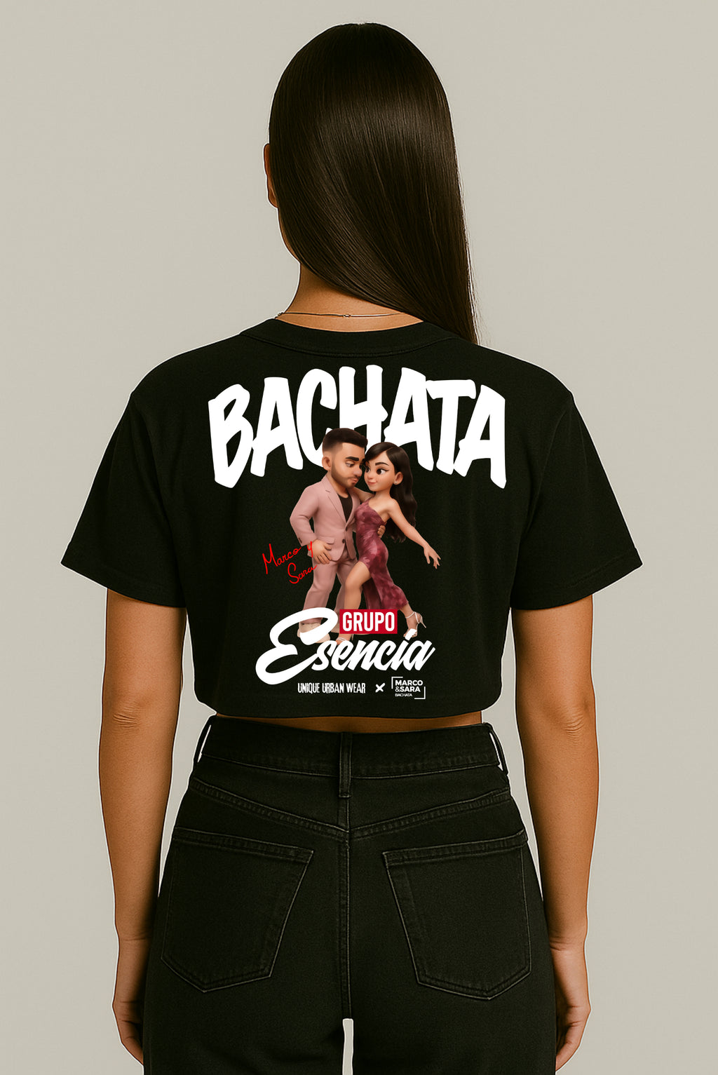 Camiseta corta Marco y Sara