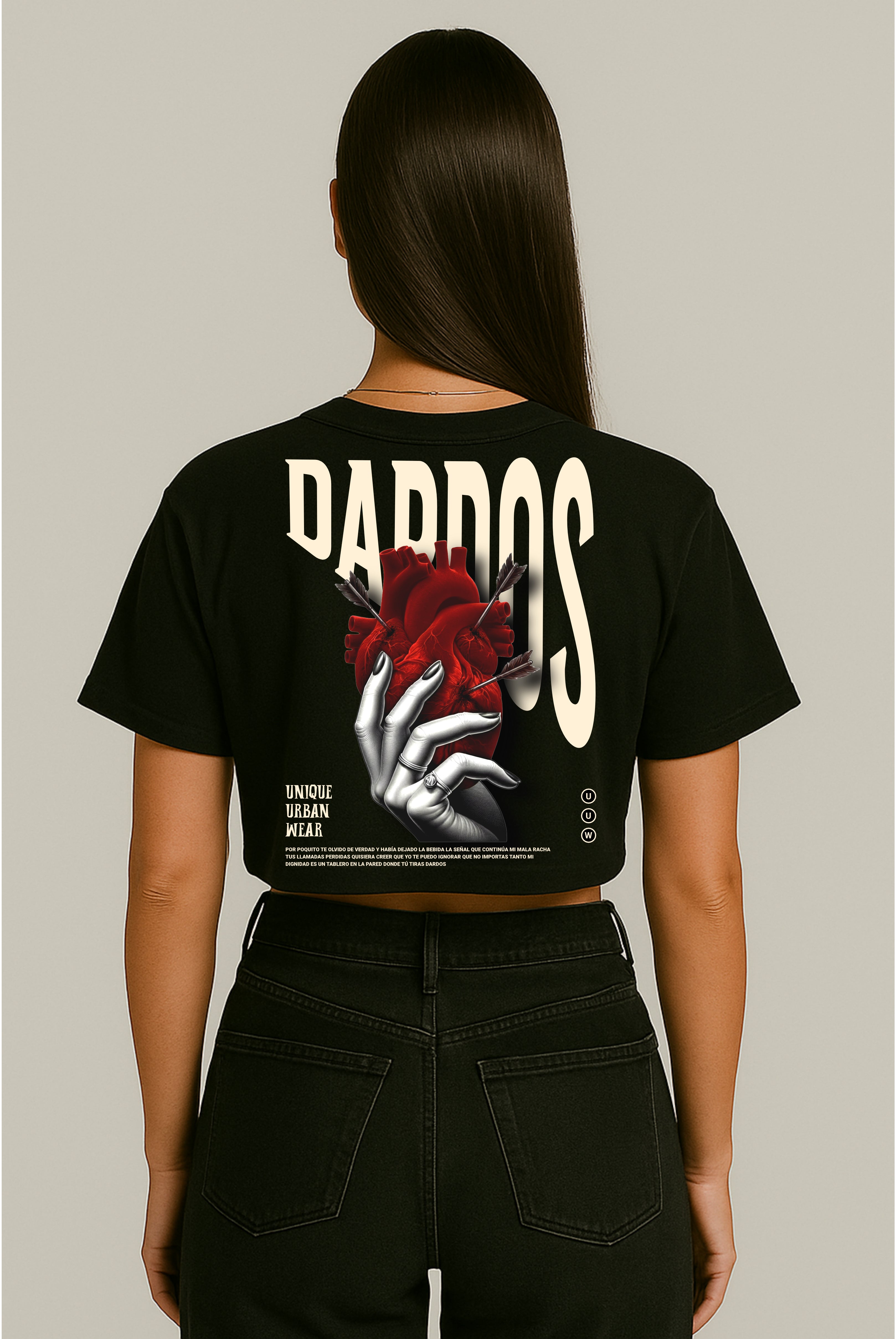 T-shirt Crop - Dardos