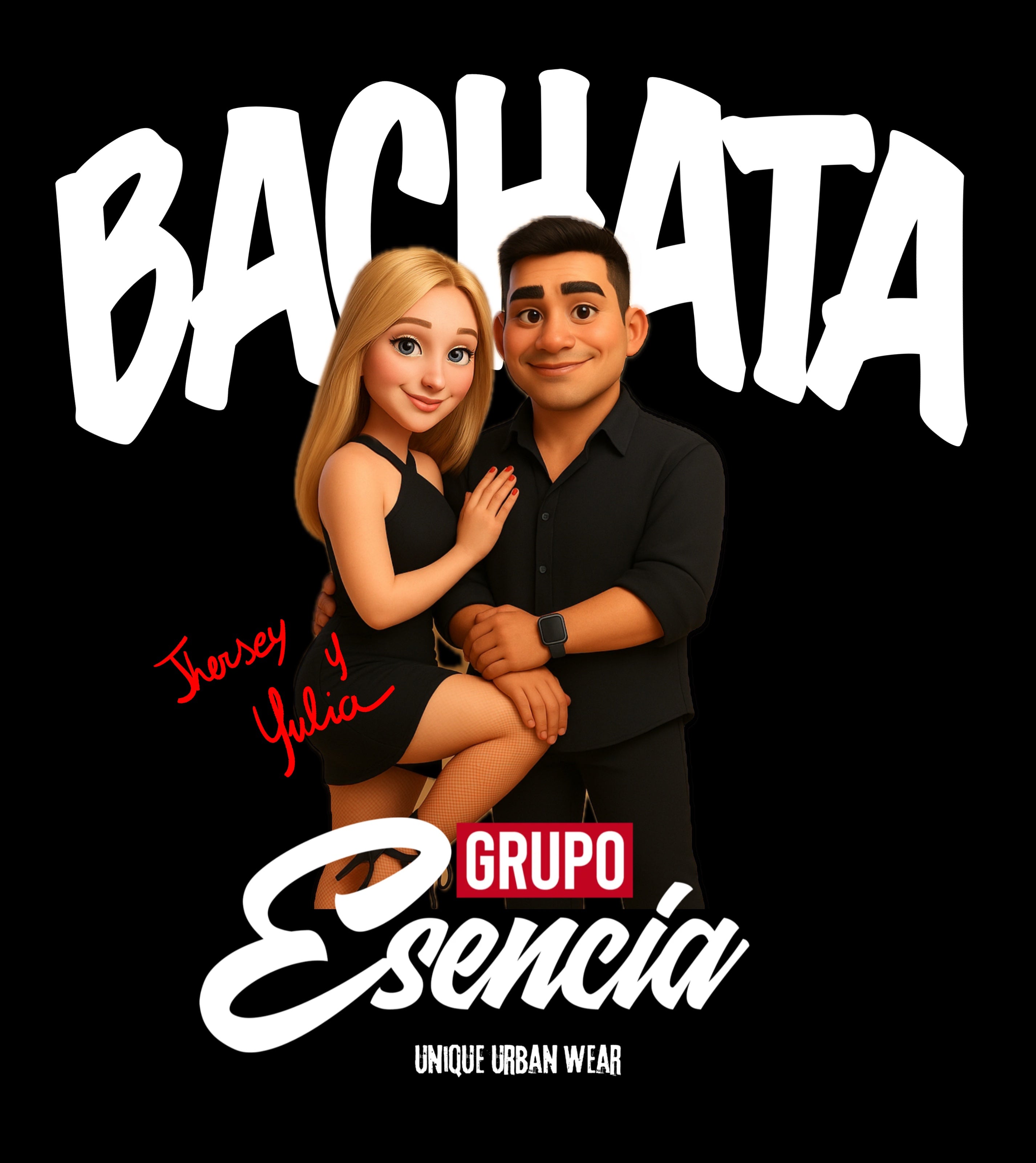 T-shirt Yulia y Jhersy