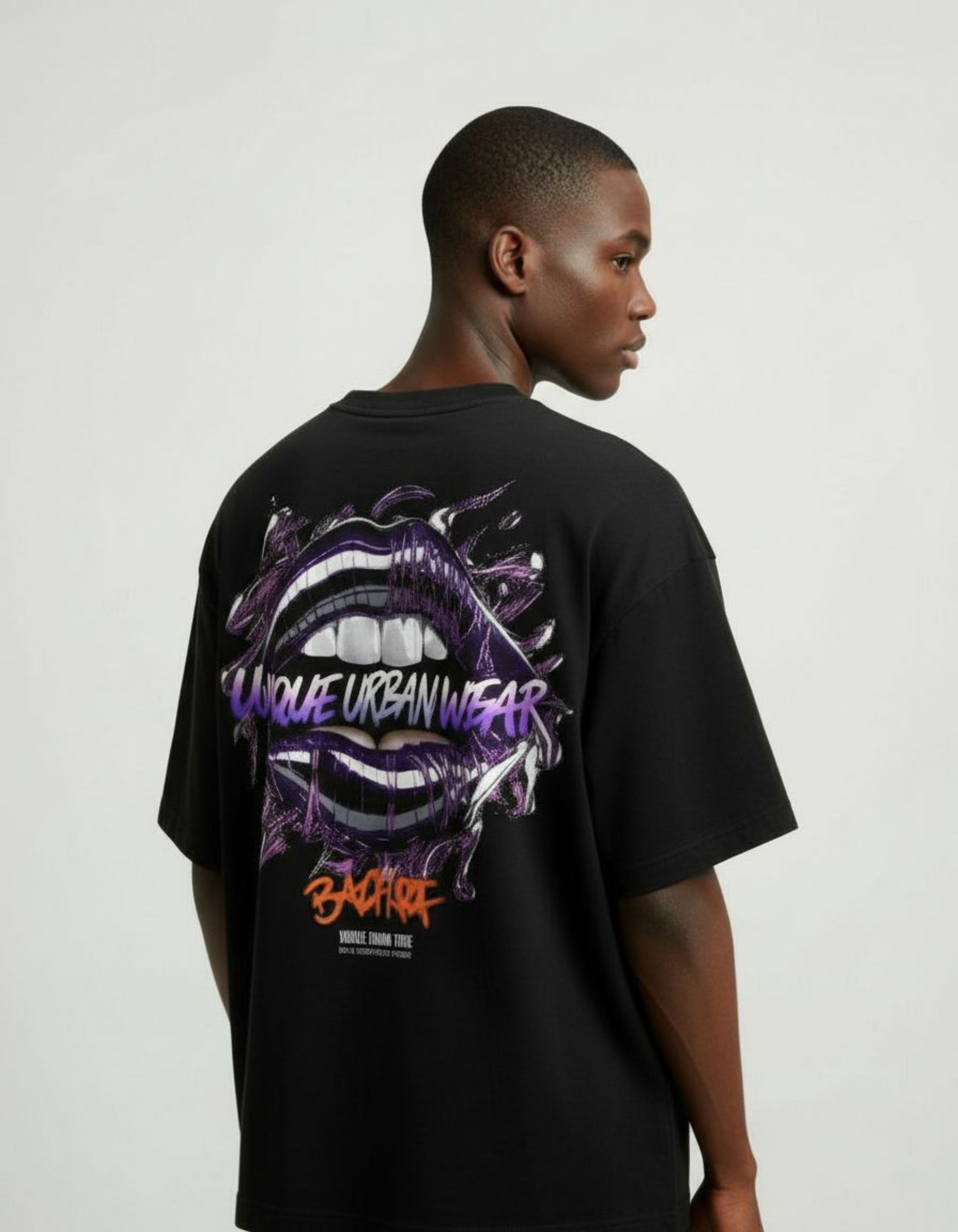 T-shirt Bachata Unique Purple