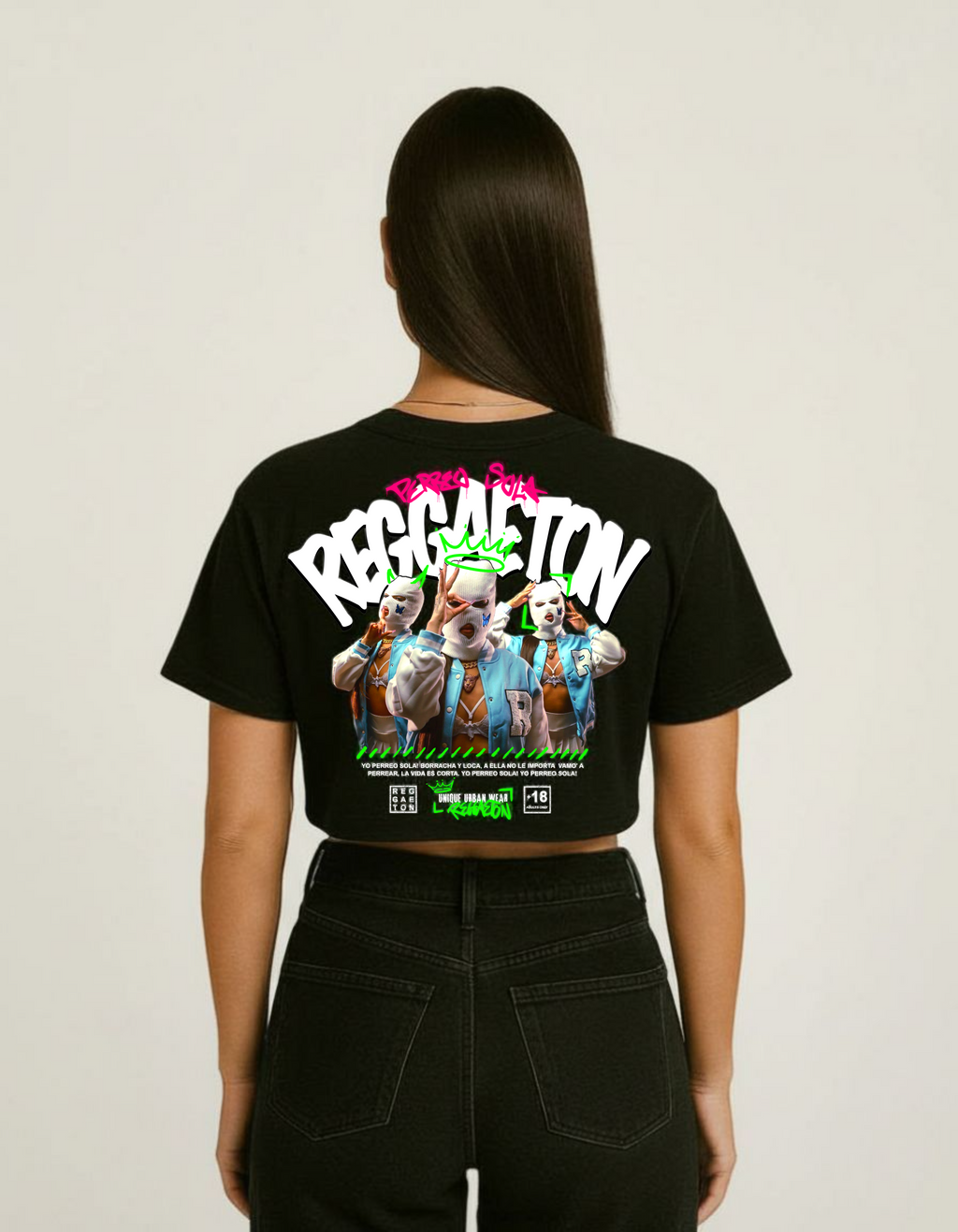 Camiseta de reggaetón - Perreo Sola