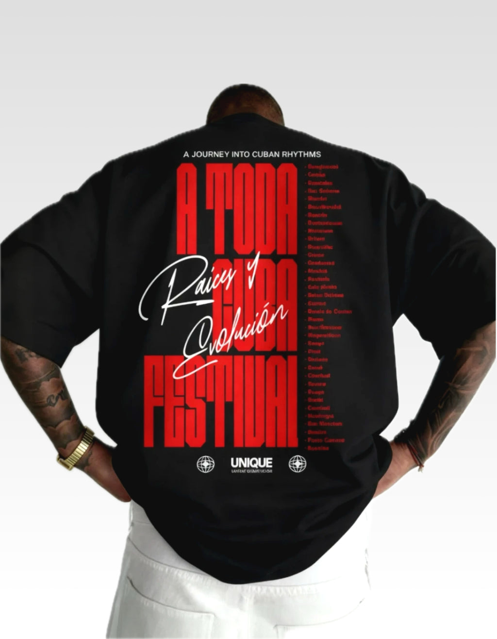 T-shirt Oversize A TODA CUBA