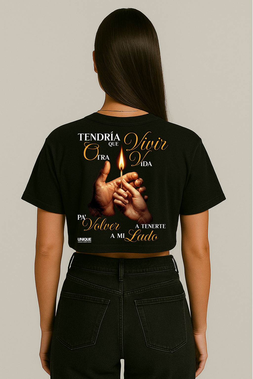 T-shirt Crop - Lejanía