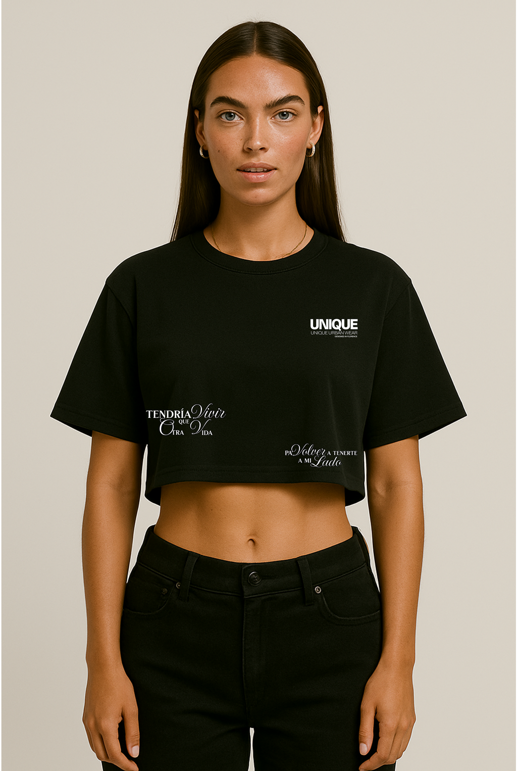 T-shirt Crop - Lejanía