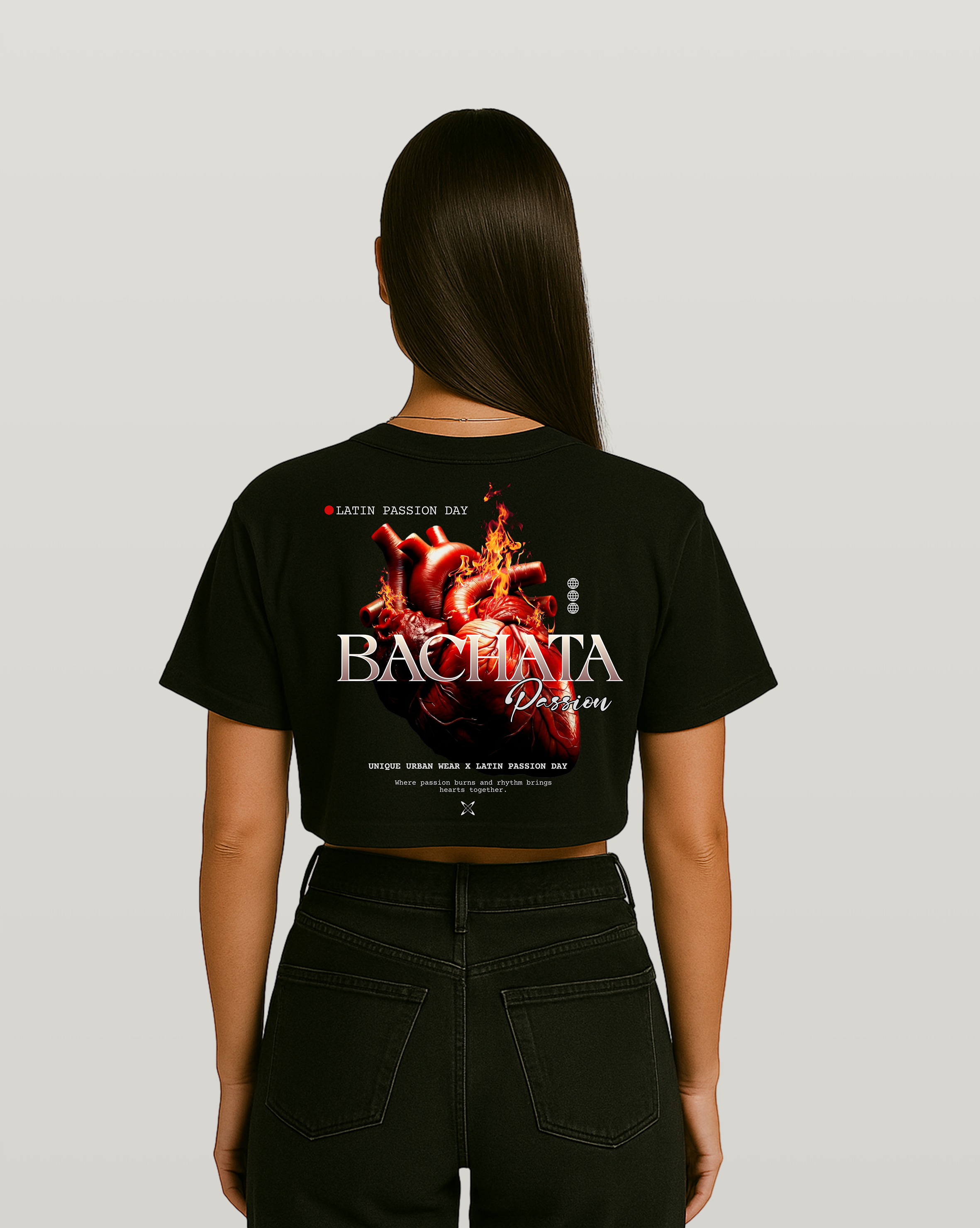 T-shirt Crop - Latin Passion Day