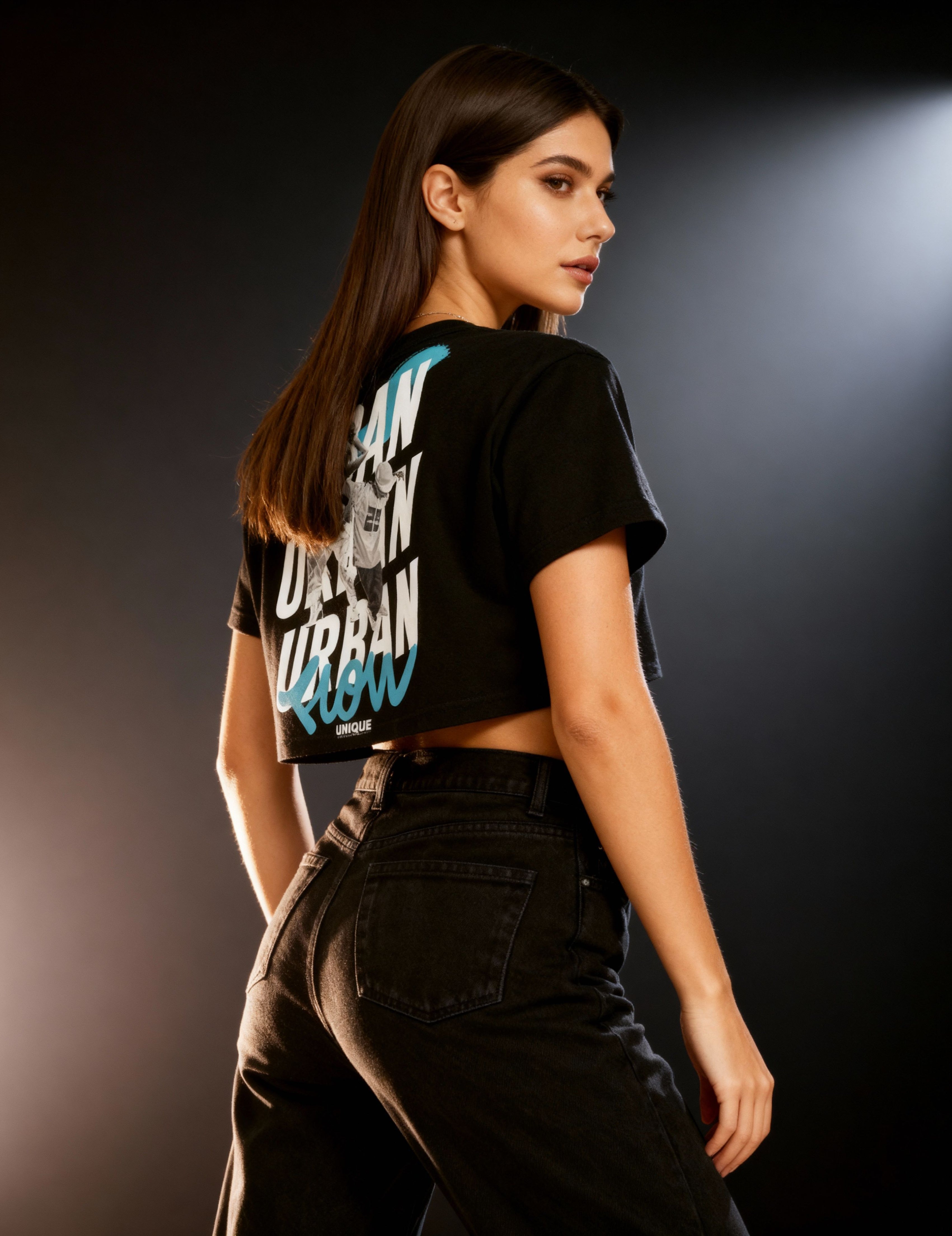 T-Shirt Crop URBAN FLOW