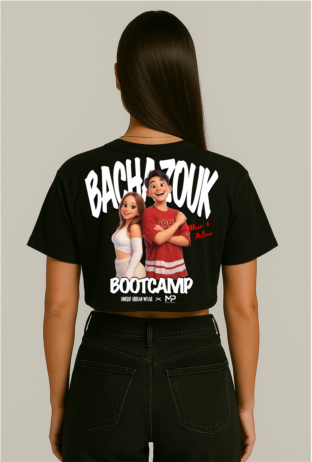 T-shirt Crop - Masa & Polina Bachazouk