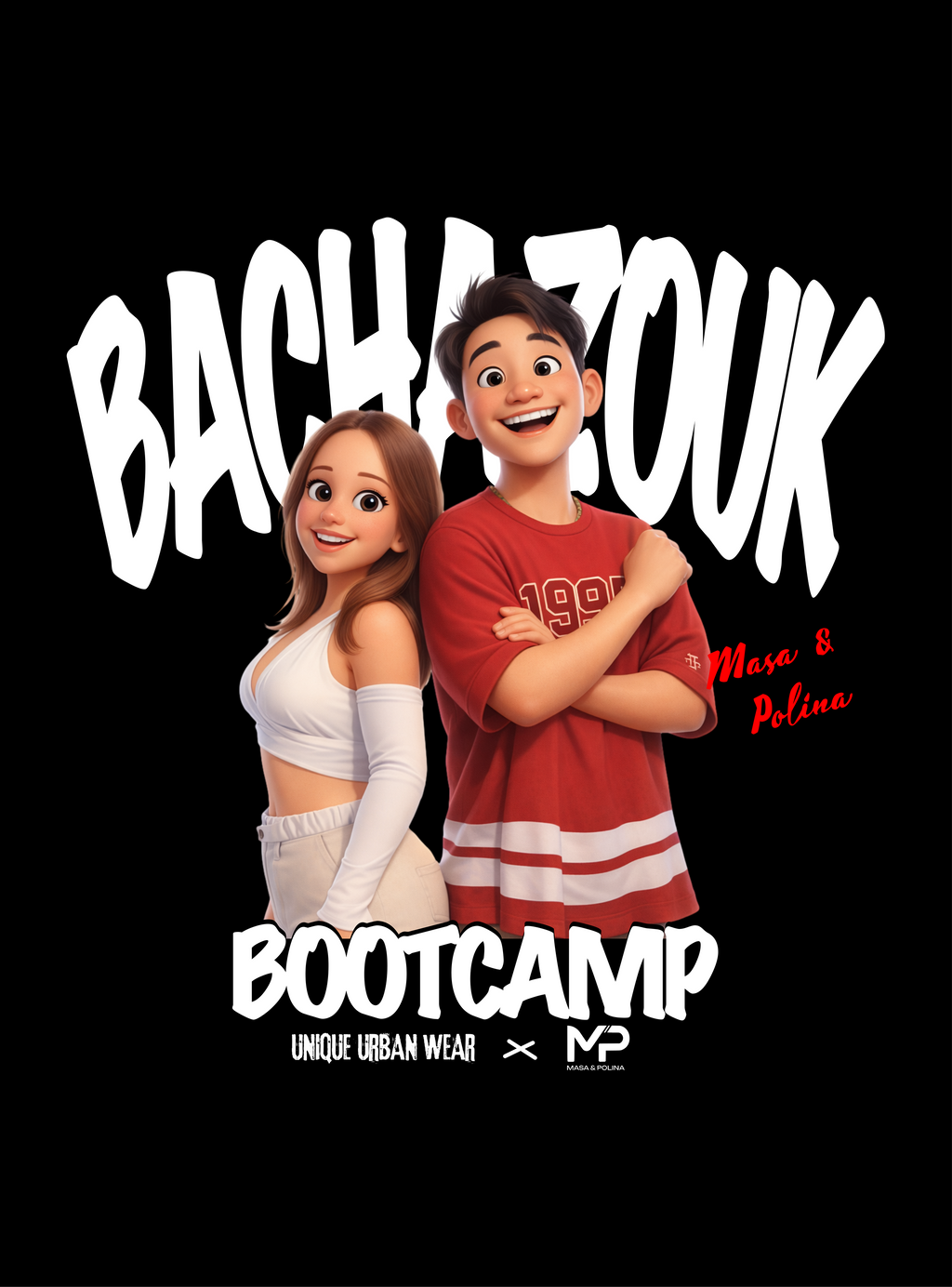 T-shirt Oversize - Masa and Polina - Bachazouk