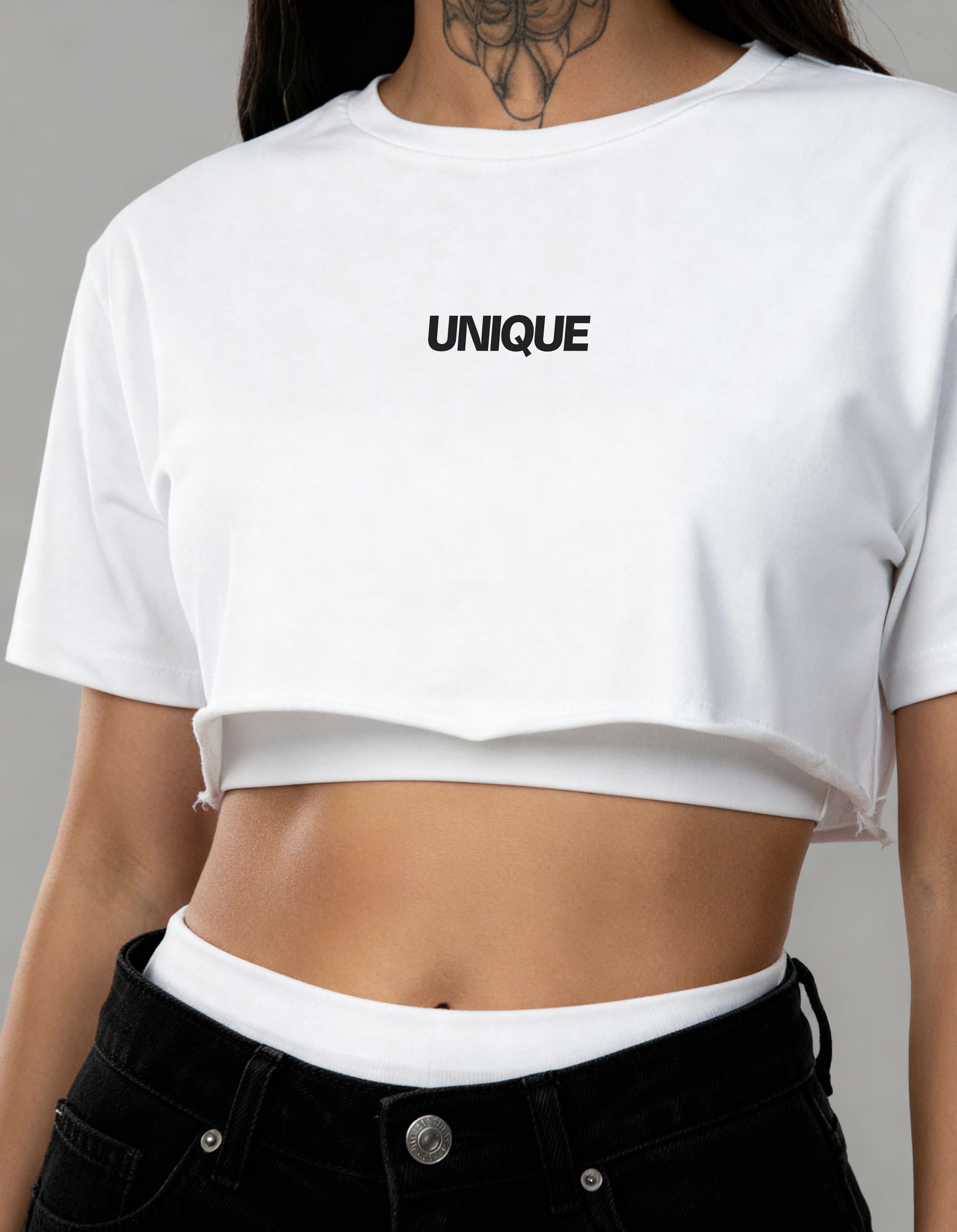 T-shirt Super Crop - Unique