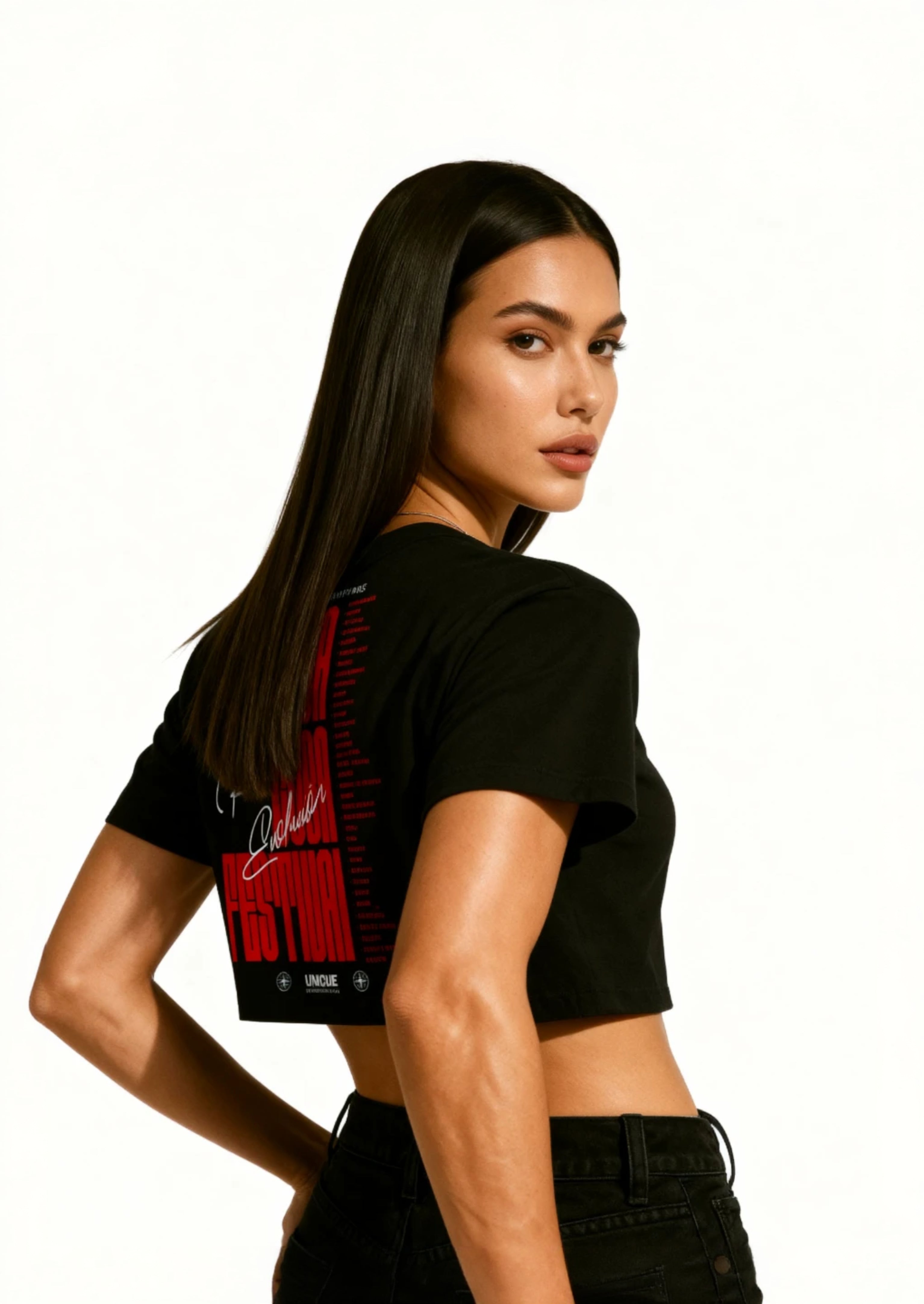 T-Shirt Crop top A TODA CUBA