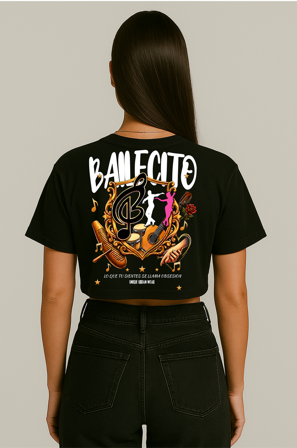 T-shirt Crop Bailecito