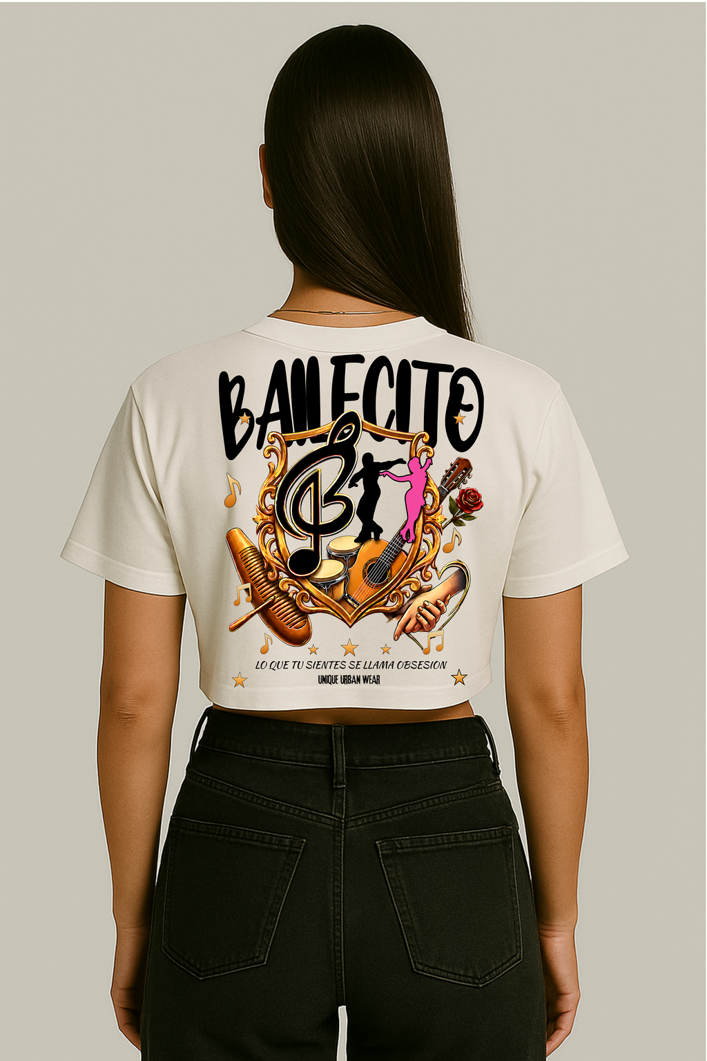 T-shirt Crop Bailecito