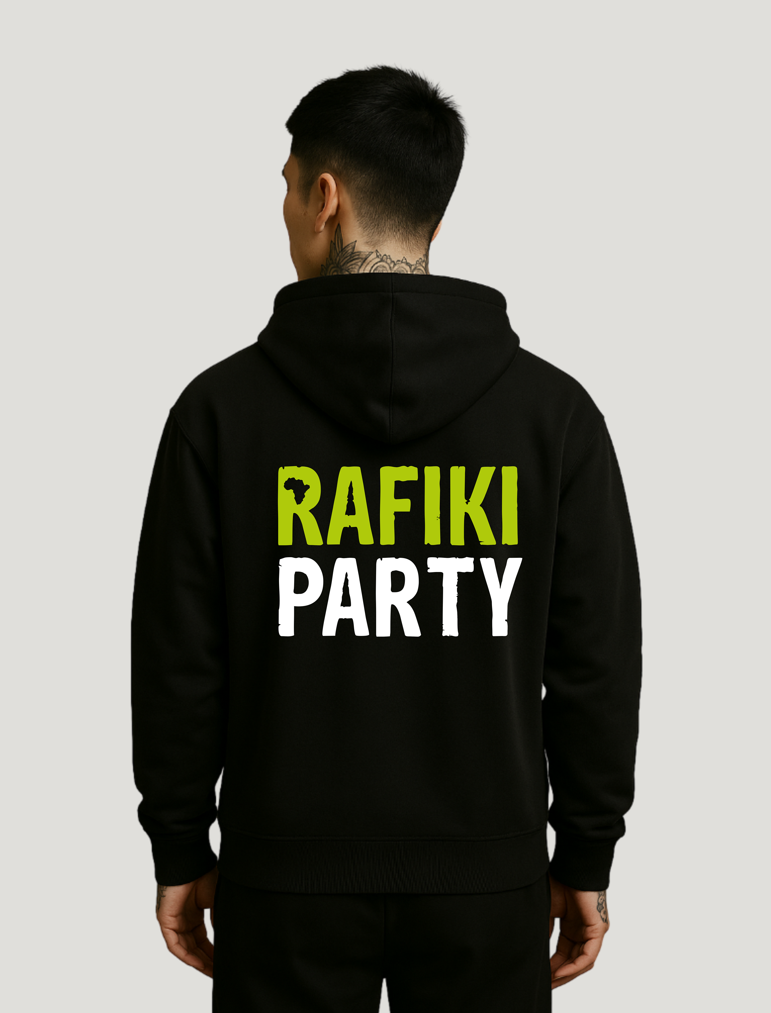 Hoodie Oversize - Rafiki Party - Logo