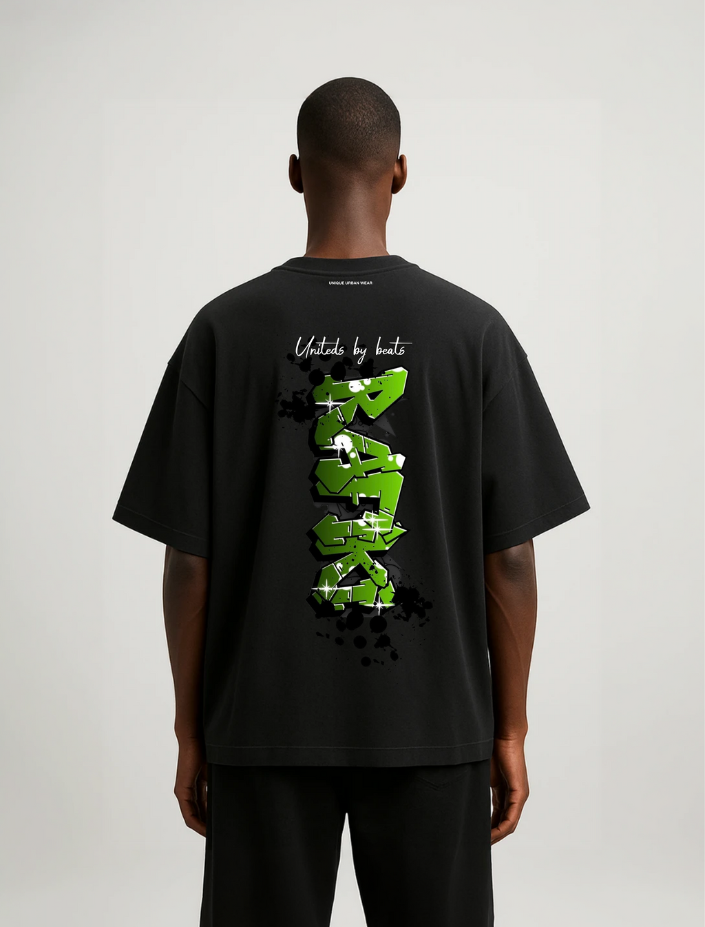 T-shirt Oversize - Rafiki Party - Green