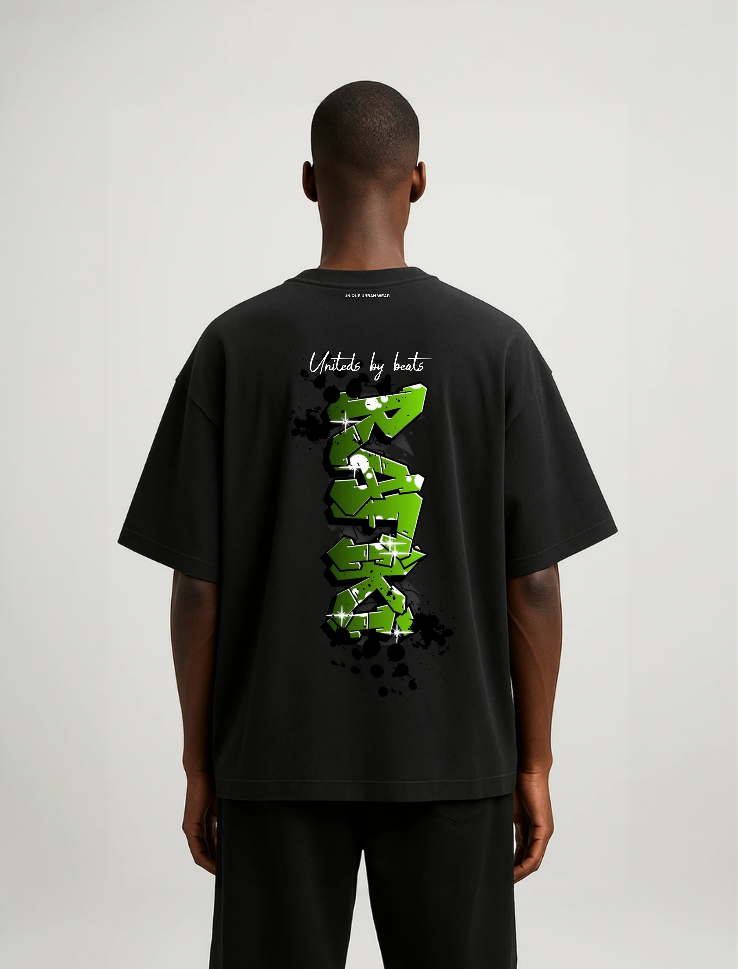 T-shirt Oversize - Rafiki Party - Green