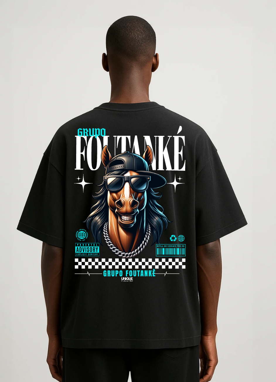 T-shirt Oversize Grupo Foutanké