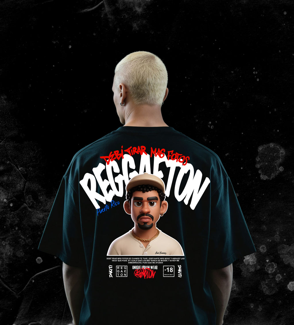T-shirt Oversize Bad Bunny - Debí tirar más fotos