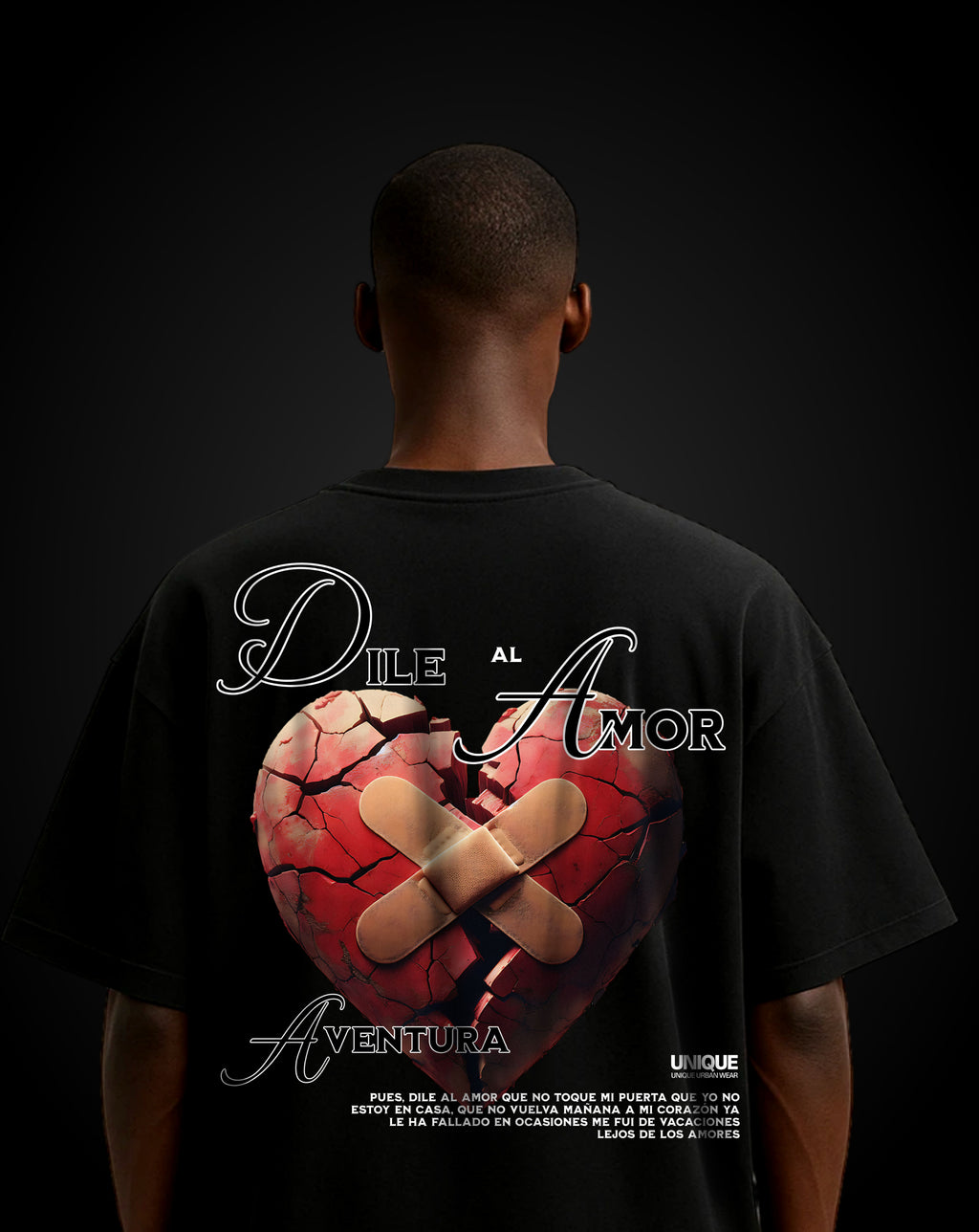 T-shirt Oversize Dile al Amor