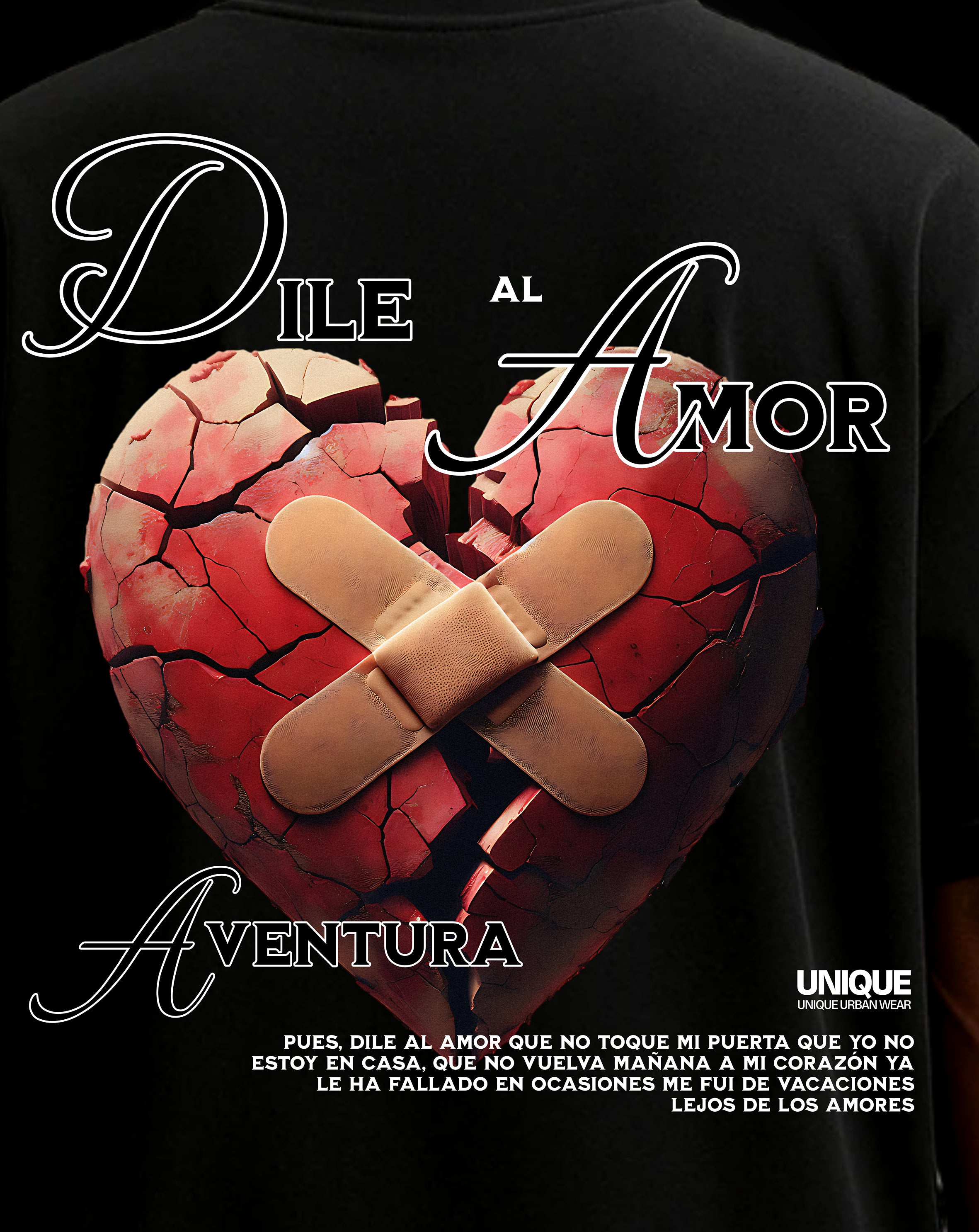 T-shirt Oversize Dile al Amor