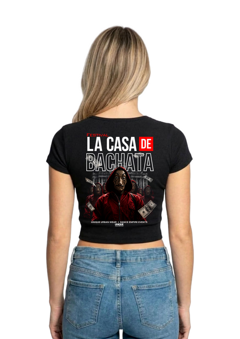 T-shirt Crop La Casa De Bachata