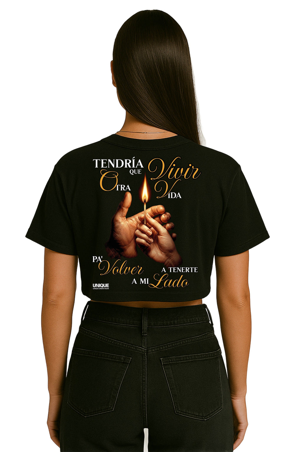 T-shirt Crop - Lejanía
